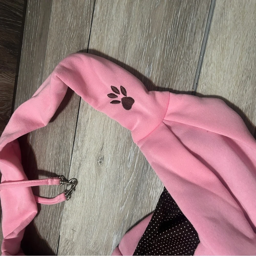 Pink Pet Sling Carrier | Small Dog or Cat | Travel Tote | Soft & Secure